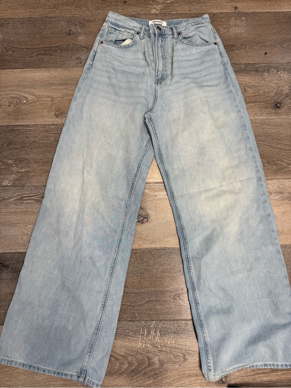 Reformation Light Blue Bootcut Jeans MK1324